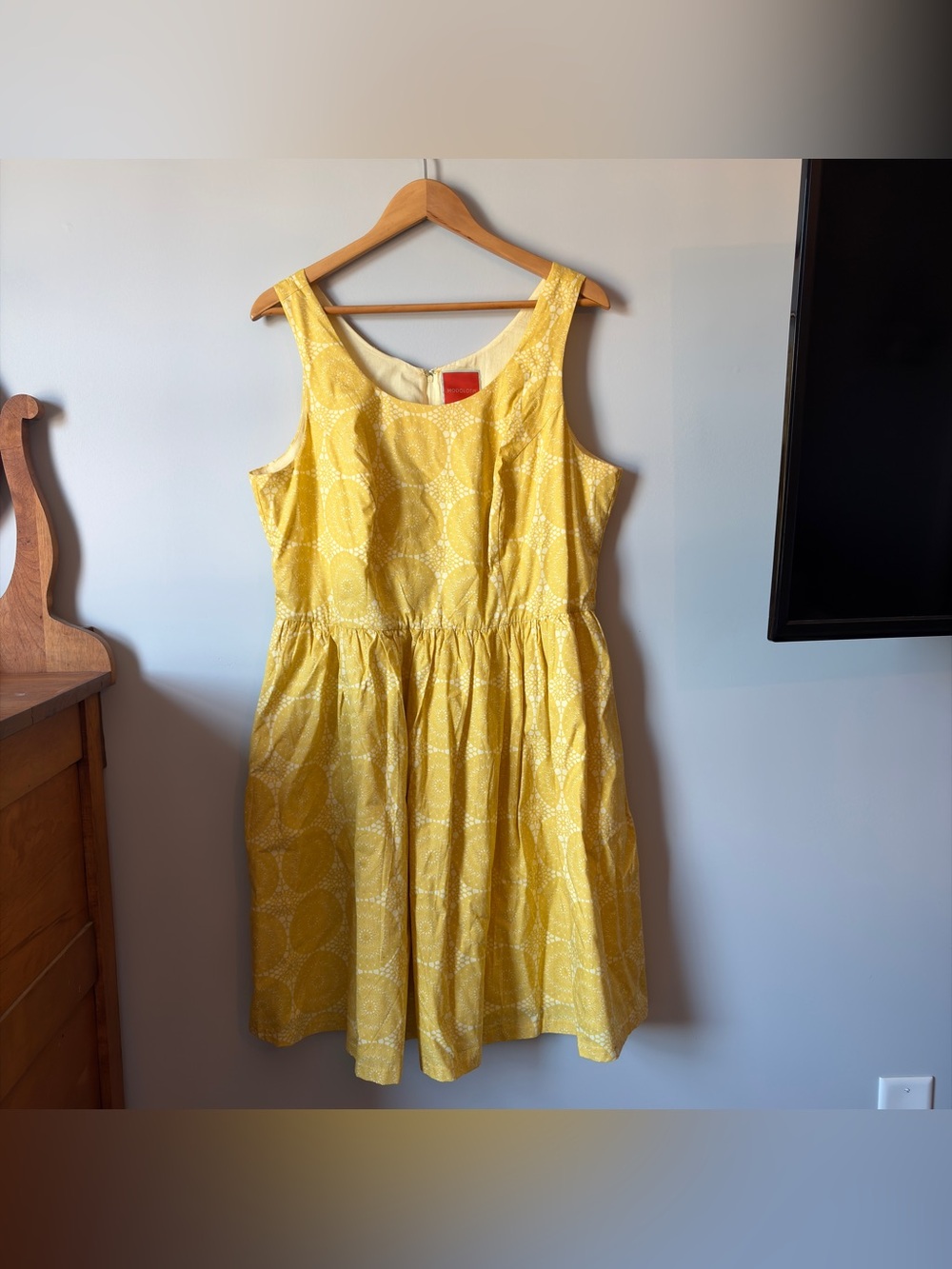 Modcloth Yellow Summer Dress